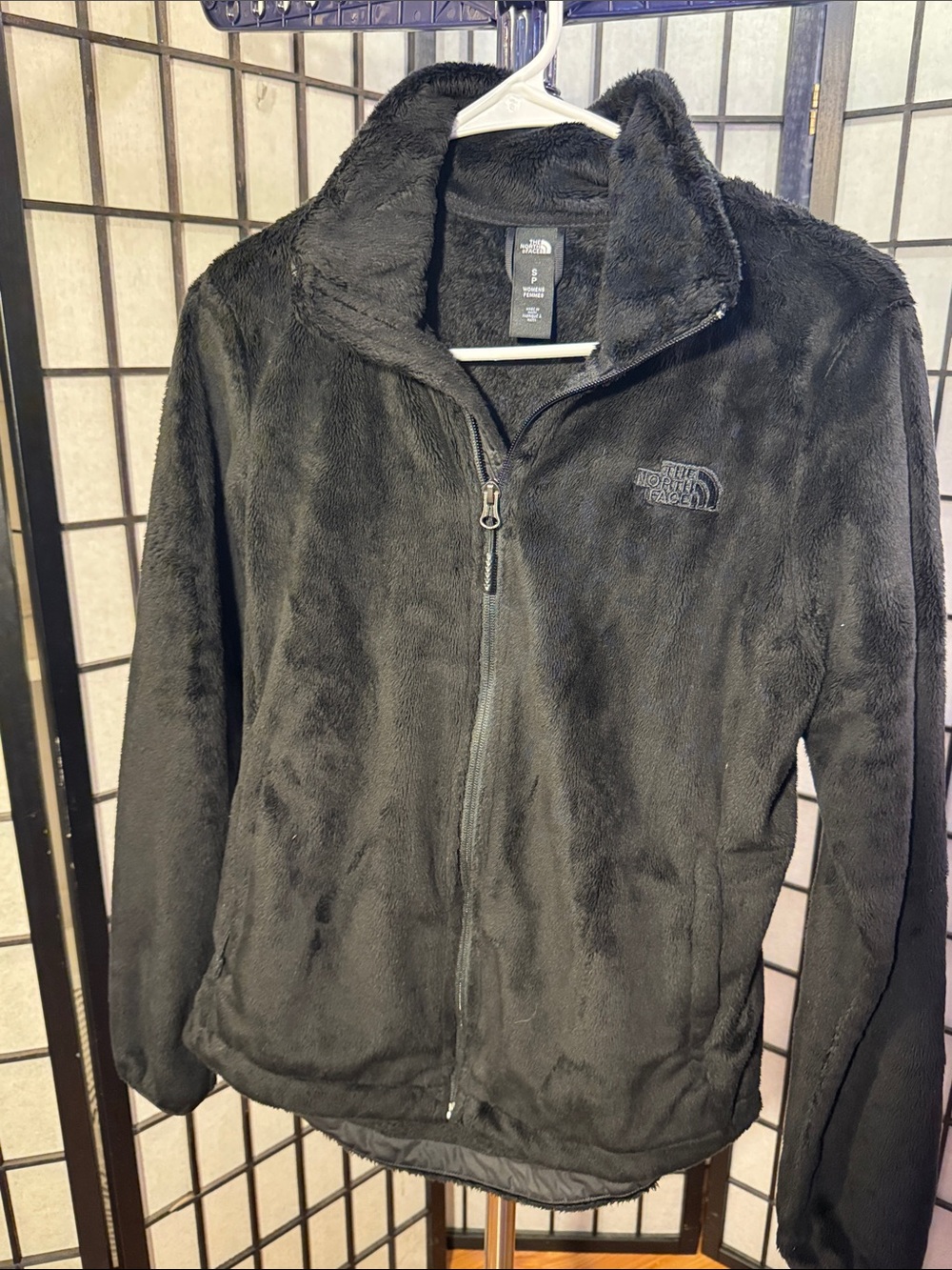 The North Face Black Teddy Fleece Zip Jacket